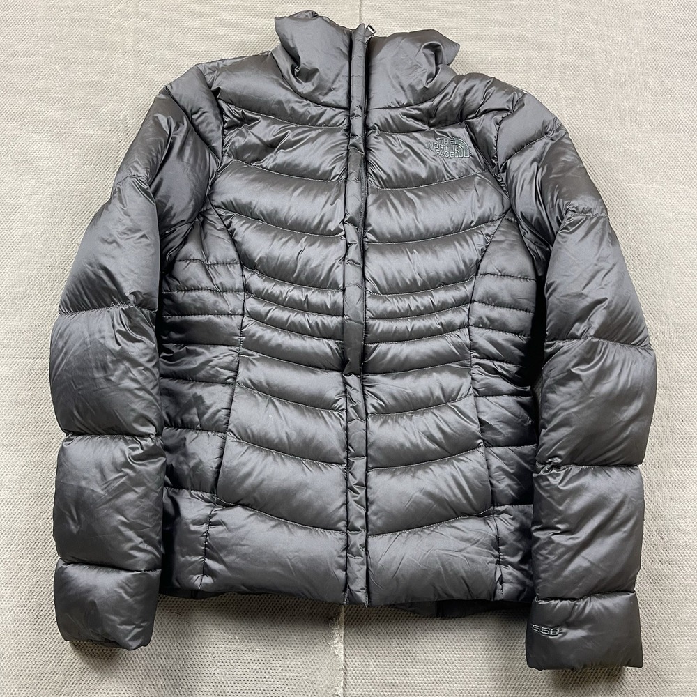 The North Face Jacket Womens XS Black 550 Aconcagua Goose‎ Down Puffer Full Zip